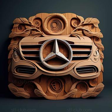 3D model Mercedes Benz B (STL)
